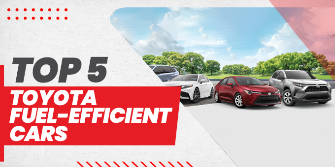 Discover the Top 5 Toyota Fuel Efficient Cars